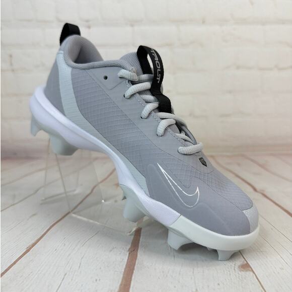 Nike Force Trout 9 Pro MCS Grey/White Baseball Cleats Size 4Y (FZ0916-002) - Picture 2 of 10